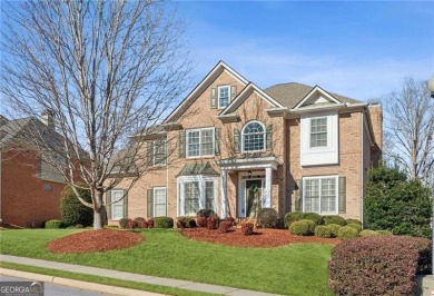 Walk out and Tee Off! With Panoramic Views of the 15th Hole on Hamilton Mill Golf Club in Georgia - for sale on GolfHomes.com, golf home, golf lot