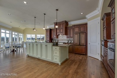 Custom built home with brick & stone exterior in premier on Tanasi Golf Course in Tennessee - for sale on GolfHomes.com, golf home, golf lot