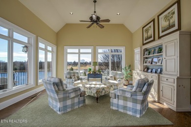 Custom built home with brick & stone exterior in premier on Tanasi Golf Course in Tennessee - for sale on GolfHomes.com, golf home, golf lot