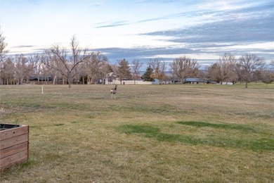 This one level home sits just off the 1st green of Lake Hills on Lake Hills Golf Course in Montana - for sale on GolfHomes.com, golf home, golf lot