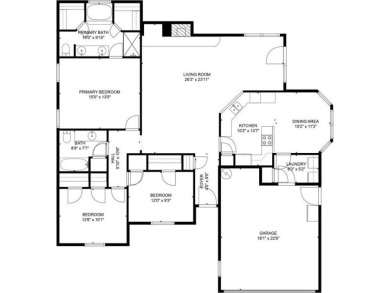 This charming three-bedroom brick home features a two-car garage on Lost Creek Golf Course in Texas - for sale on GolfHomes.com, golf home, golf lot