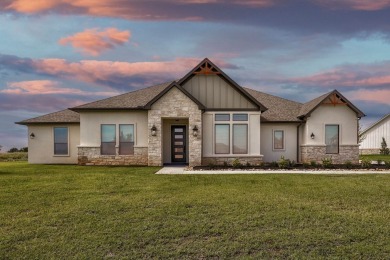 Indulge in luxury living with the open floor plan and lavish on Winter Creek Golf and Social Club in Oklahoma - for sale on GolfHomes.com, golf home, golf lot
