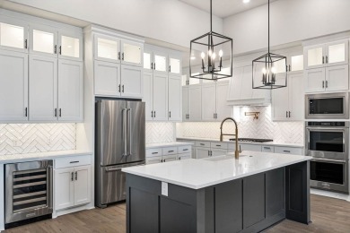 Indulge in luxury living with the open floor plan and lavish on Winter Creek Golf and Social Club in Oklahoma - for sale on GolfHomes.com, golf home, golf lot