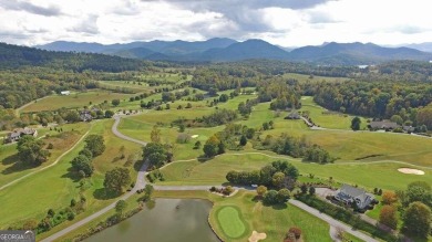 Picturesque 1.29-acre lot overlooks the 12th green, featuring a on Mountain Harbour Golf Club in North Carolina - for sale on GolfHomes.com, golf home, golf lot