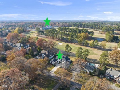 Backing to the 18th fairway of The Oaks course on a highly on North Ridge Country Club in North Carolina - for sale on GolfHomes.com, golf home, golf lot