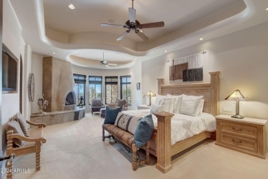 This high-quality custom home with sunset views in guard-gated on Mirabel Golf Club in Arizona - for sale on GolfHomes.com, golf home, golf lot