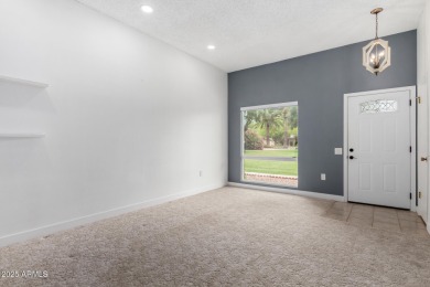 Charming single-level condo in the sought-after Sun City is now on Sun City Lakes West and East in Arizona - for sale on GolfHomes.com, golf home, golf lot