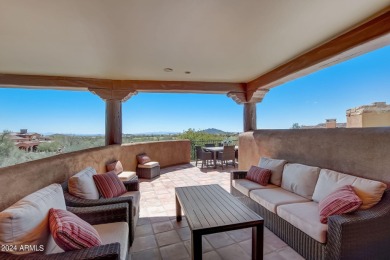 This high-quality custom home with sunset views in guard-gated on Mirabel Golf Club in Arizona - for sale on GolfHomes.com, golf home, golf lot