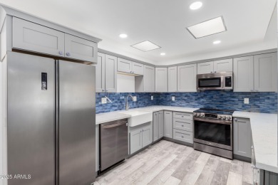 Charming single-level condo in the sought-after Sun City is now on Sun City Lakes West and East in Arizona - for sale on GolfHomes.com, golf home, golf lot
