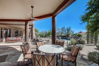 This high-quality custom home with sunset views in guard-gated on Mirabel Golf Club in Arizona - for sale on GolfHomes.com, golf home, golf lot