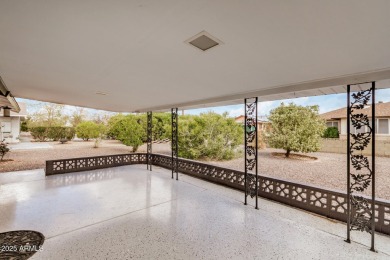 Step into this lovingly cared-for 2-bedroom, 2-bathroom home in on Sun City Lakes West and East in Arizona - for sale on GolfHomes.com, golf home, golf lot