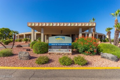 Step into this lovingly cared-for 2-bedroom, 2-bathroom home in on Sun City Lakes West and East in Arizona - for sale on GolfHomes.com, golf home, golf lot