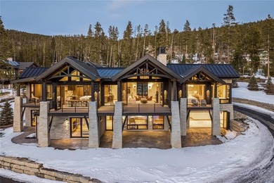 Discover an extraordinary Allen Guerra designed masterpiece on Breckenridge Golf Club in Colorado - for sale on GolfHomes.com, golf home, golf lot