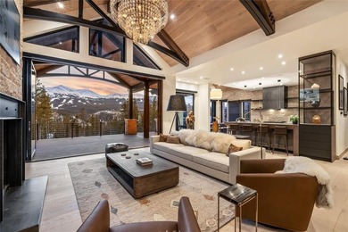 Discover an extraordinary Allen Guerra designed masterpiece on Breckenridge Golf Club in Colorado - for sale on GolfHomes.com, golf home, golf lot