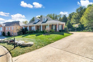 Custom ranch adjacent to the driving range in the Legends Golf on Country Club at the Legends in Missouri - for sale on GolfHomes.com, golf home, golf lot