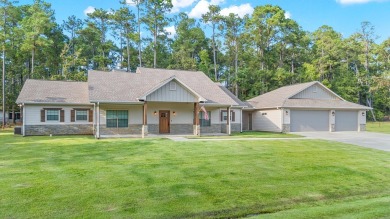 Welcome to 135 Brushwood--a custom-built retreat at Lake Sam on Rayburn Country Club in Texas - for sale on GolfHomes.com, golf home, golf lot