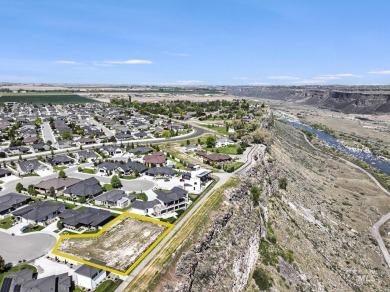 One of the last remaining canyon rim lots in a premier northwest on Blue Lakes Country Club in Idaho - for sale on GolfHomes.com, golf home, golf lot