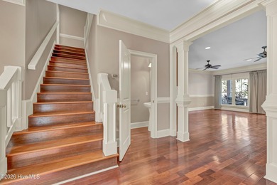 Grand home on the #6 hole of the Jack Nicklaus golf course in on Country Club of Landfall in North Carolina - for sale on GolfHomes.com, golf home, golf lot