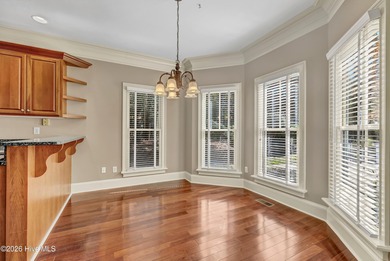 Grand home on the #6 hole of the Jack Nicklaus golf course in on Country Club of Landfall in North Carolina - for sale on GolfHomes.com, golf home, golf lot