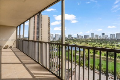 High-floor 2/2 (1,313 SF) with an extra large balcony that on Turnberry Isle Resort and Club in Florida - for sale on GolfHomes.com, golf home, golf lot