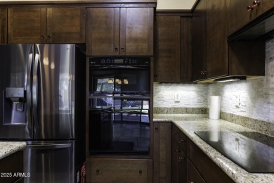 Stunning home with golf course and mountain views in gated adult on Robson Ranch Golf Club in Arizona - for sale on GolfHomes.com, golf home, golf lot