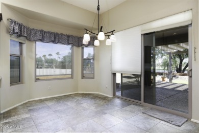 Stunning home with golf course and mountain views in gated adult on Robson Ranch Golf Club in Arizona - for sale on GolfHomes.com, golf home, golf lot
