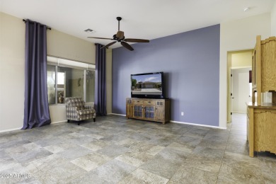 Stunning home with golf course and mountain views in gated adult on Robson Ranch Golf Club in Arizona - for sale on GolfHomes.com, golf home, golf lot