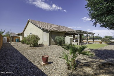 Stunning home with golf course and mountain views in gated adult on Robson Ranch Golf Club in Arizona - for sale on GolfHomes.com, golf home, golf lot