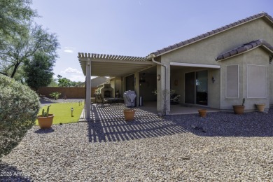 Stunning home with golf course and mountain views in gated adult on Robson Ranch Golf Club in Arizona - for sale on GolfHomes.com, golf home, golf lot
