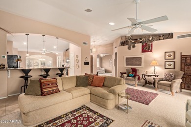 ONE OF A KIND, EXTENDED PALMERA model w/ ADDITIONAL BONUS ROOM on Oakwood Golf Club  in Arizona - for sale on GolfHomes.com, golf home, golf lot