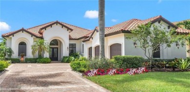 This stunning home, built by Harbourside Custom Homes and on Tuscany Reserve in Florida - for sale on GolfHomes.com, golf home, golf lot