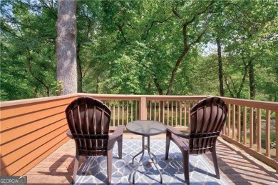 Riverfront living at itCOs finest with 110 feet of river on White Path Golf Club in Georgia - for sale on GolfHomes.com, golf home, golf lot