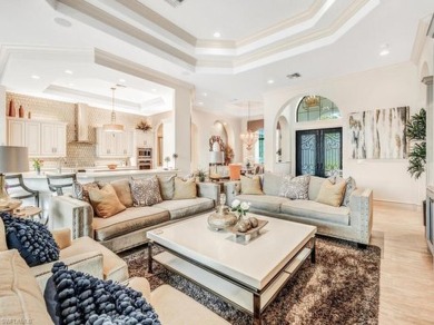 This stunning home, built by Harbourside Custom Homes and on Tuscany Reserve in Florida - for sale on GolfHomes.com, golf home, golf lot