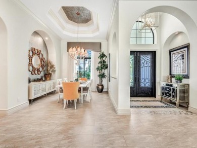 This stunning home, built by Harbourside Custom Homes and on Tuscany Reserve in Florida - for sale on GolfHomes.com, golf home, golf lot