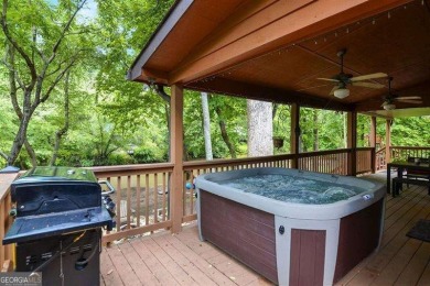 Riverfront living at itCOs finest with 110 feet of river on White Path Golf Club in Georgia - for sale on GolfHomes.com, golf home, golf lot