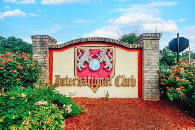 Fantastic opportunity to own this spacious first-floor end-unit on International Club of Myrtle Beach in South Carolina - for sale on GolfHomes.com, golf home, golf lot