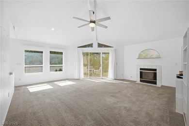 This lovely 1-story Townhome sits on the Greenbelt in the Highly on Painted Desert Golf Club in Nevada - for sale on GolfHomes.com, golf home, golf lot