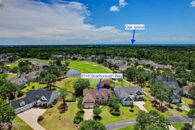 WOW, what a view!! Amazing views of the 7th Green and looking on Members Club At St. James Plantation in North Carolina - for sale on GolfHomes.com, golf home, golf lot