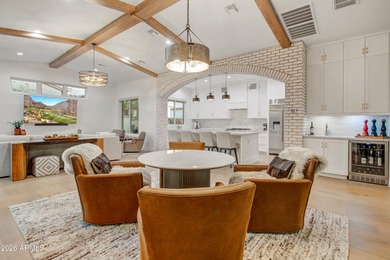 Built in 2022, this exceptional Bellago residence is located on Superstition Mountain Club - Lost Gold in Arizona - for sale on GolfHomes.com, golf home, golf lot