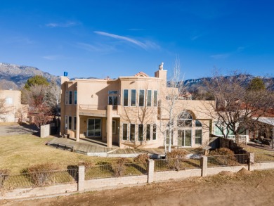 Elegance and comfortable living come together in this luxurious on Tanoan Country Club in New Mexico - for sale on GolfHomes.com, golf home, golf lot