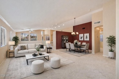 Highly desirable split floor plan situated on a premier corner on Augusta Ranch Golf Club in Arizona - for sale on GolfHomes.com, golf home, golf lot