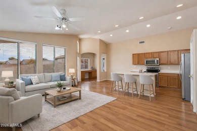 Highly desirable split floor plan situated on a premier corner on Augusta Ranch Golf Club in Arizona - for sale on GolfHomes.com, golf home, golf lot