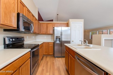 Highly desirable split floor plan situated on a premier corner on Augusta Ranch Golf Club in Arizona - for sale on GolfHomes.com, golf home, golf lot