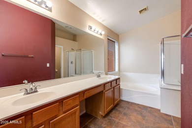 Highly desirable split floor plan situated on a premier corner on Augusta Ranch Golf Club in Arizona - for sale on GolfHomes.com, golf home, golf lot