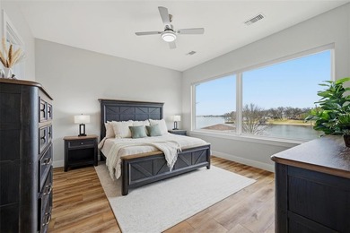 Discover elevated lakefront living in this exceptional custom on Lake Kiowa Golf Course in Texas - for sale on GolfHomes.com, golf home, golf lot