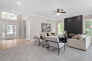 Discover refined elegance in this fully remodeled 5-bedroom,4.5 on Ironhorse Golf Club in Kansas - for sale on GolfHomes.com, golf home, golf lot