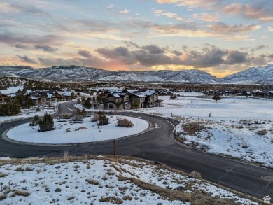 Dramatic View Lot Backing Open Space  Unique corner lot in Red on Red Ledges Golf Club in Utah - for sale on GolfHomes.com, golf home, golf lot