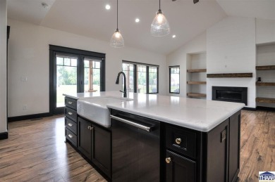 From the architectural shingles to the custom Amish Cabinetry on Idle Creek Golf Course in Indiana - for sale on GolfHomes.com, golf home, golf lot