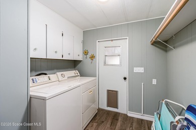 Immaculate and exquisitely updated 2-bedroom, 2-bathroom retreat on Barefoot Bay Golf Course in Florida - for sale on GolfHomes.com, golf home, golf lot