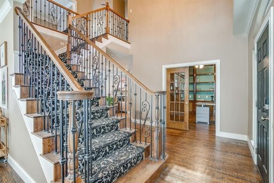 Experience timeless elegance in this Colonial-inspired estate on Lost Creek Golf Course in Texas - for sale on GolfHomes.com, golf home, golf lot